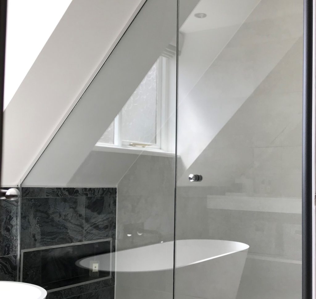 Bespoke shower screen Altitude Glass