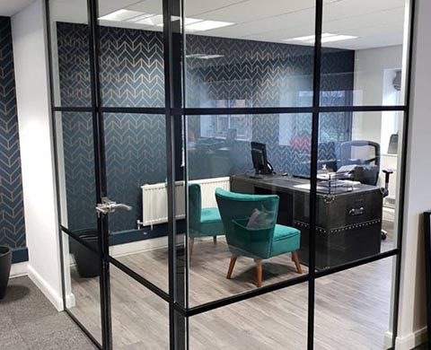 Crittall-style Glass Partitions