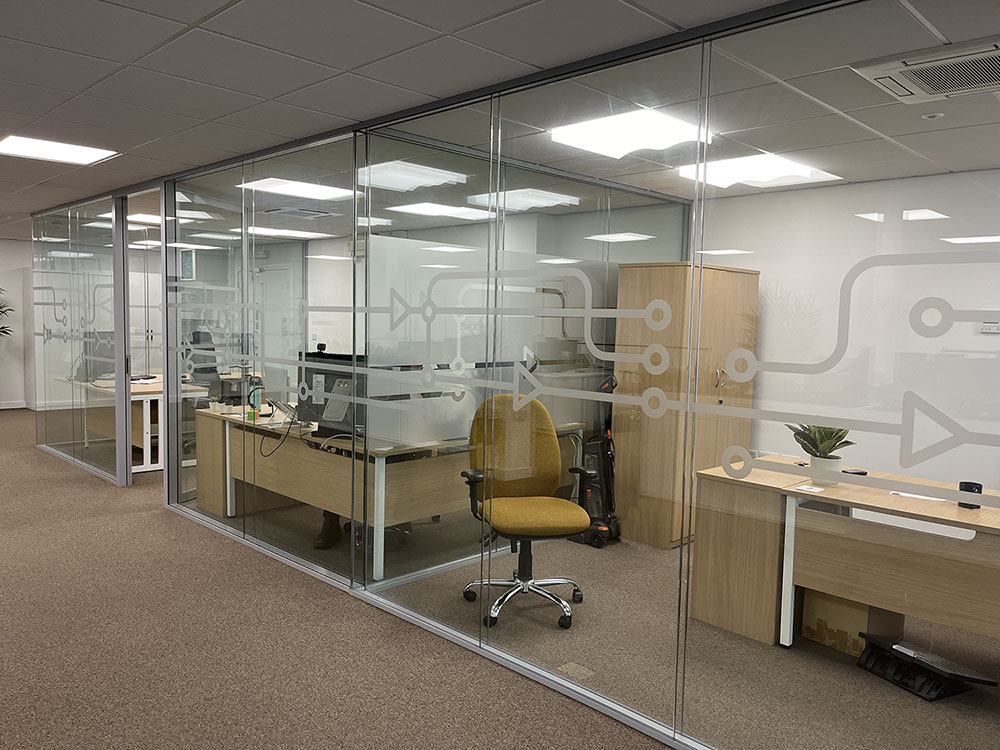 Double Glazed Acoustic Partition